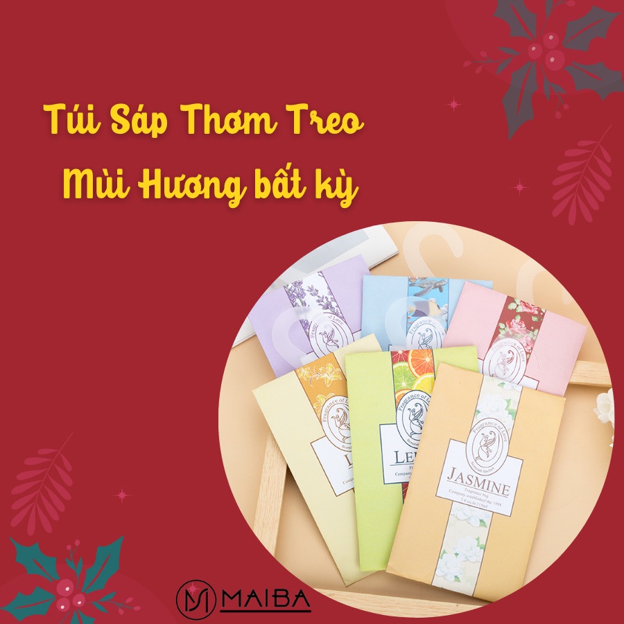 Sáp Thơm Hoa Khô Nước Hoa Treo Tủ Quần Áo Khử Mùi Ẩm Mốc, Khử Mùi Không Khí Treo Phòng Bàn Làm Việc Làm Quà Tặng