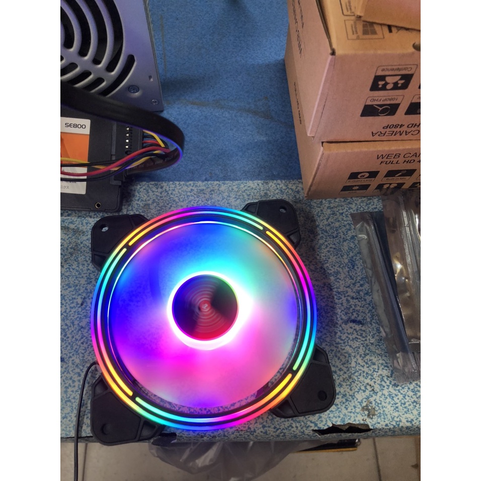 Fan Case RGB Coolmoon K2 , Cực Êm