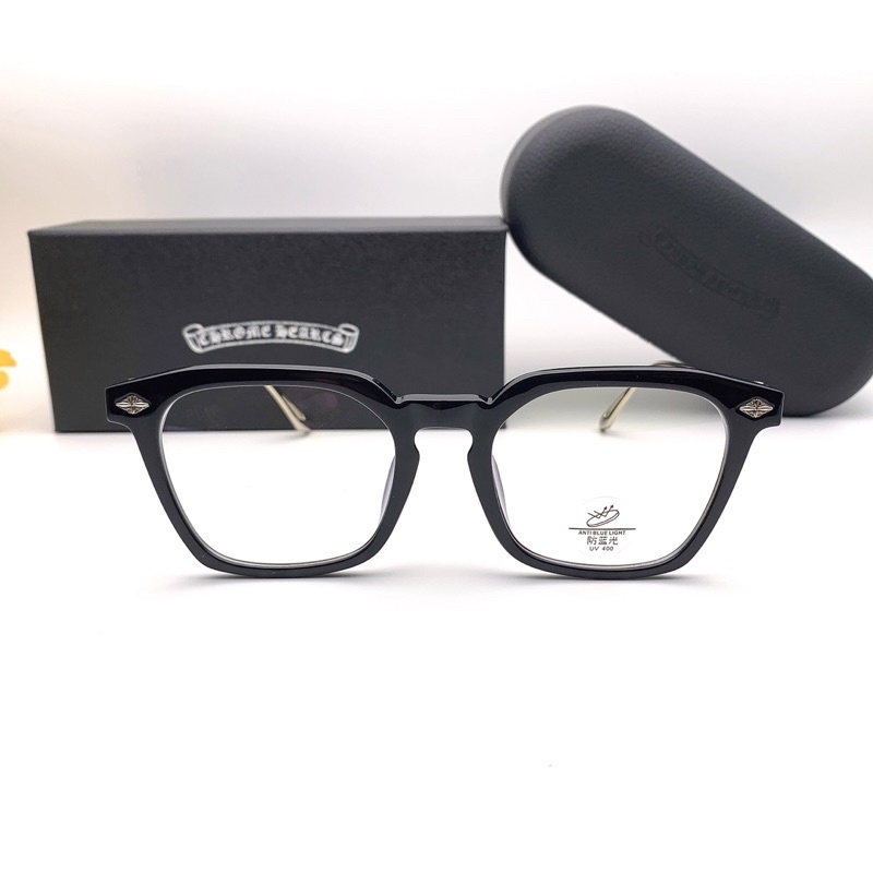 Gọng kính Chrome Hearts mắt vuông cá tính TR 83025