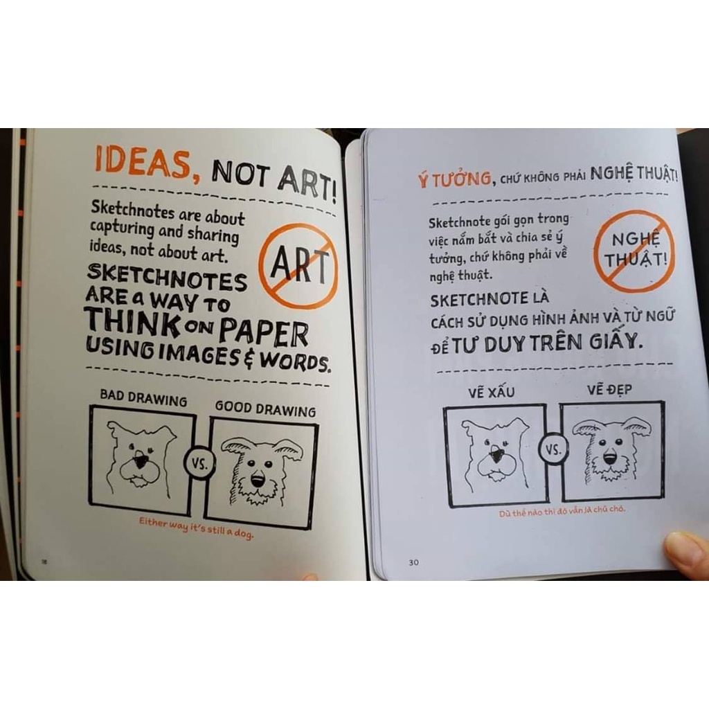 Sách - Combo Sketchnote (Lý thuyết + Thực hành) Kèm Bookmark