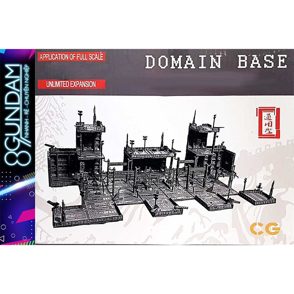 Mô Hình Lắp Ráp Công Xưởng Gundam Domain Base