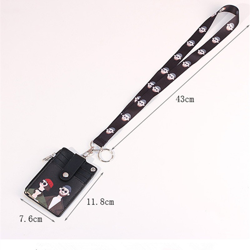 Ví đựng thẻ đa năng thiết kế họa tiết hoạt hình đáng yêu