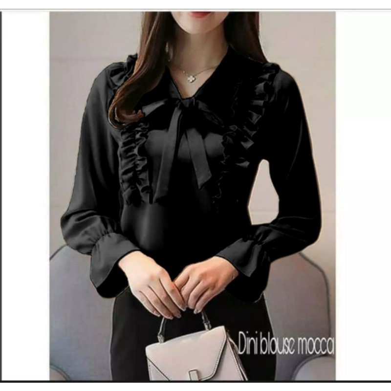 Áo thun nữ in chữ KOREA - SAKA BLOUSE - Áo thun nữ - KOREAN STYLE - BLOUSE - CASUAL BLOE 4 PLUS