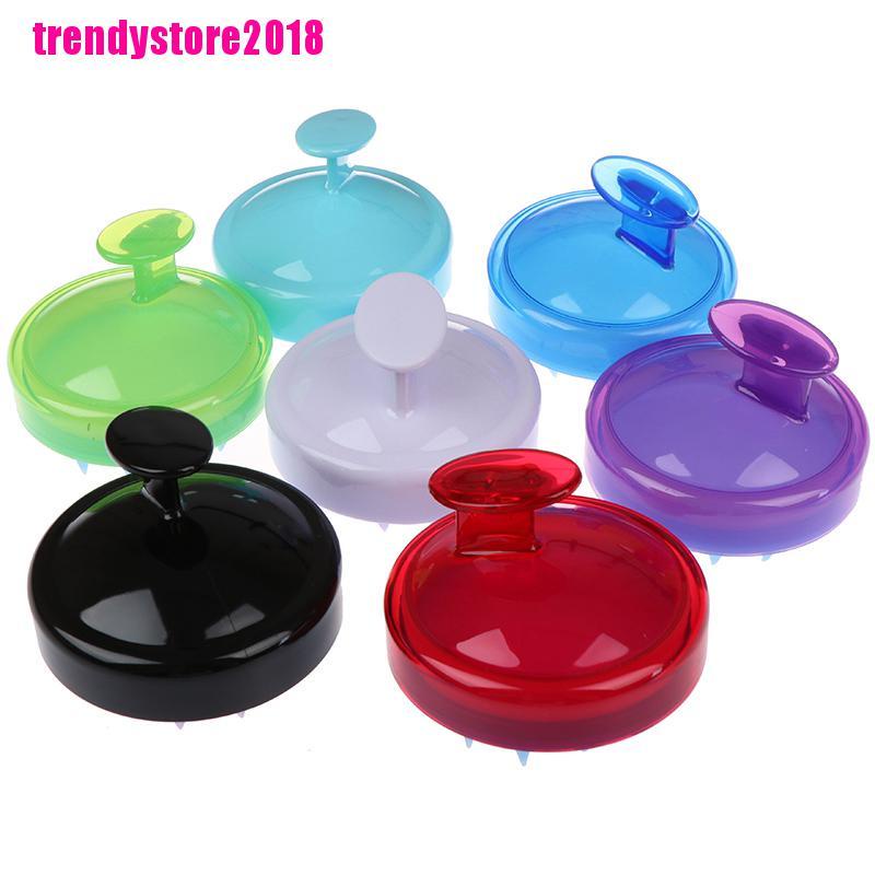1 Bàn Chải Silicone massage Da Đầu Khi Tắm