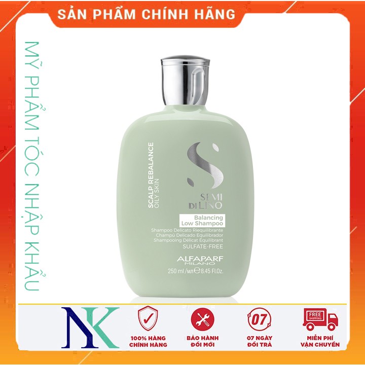 Dầu gội alfaparf rebalance cân bằng tóc dầu 250ml