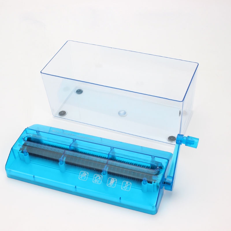 Máy Cắt Vụn Hủy Giấy Mini Máy Hủy Tài Liệu Bằng Tay A4 Văn Phòng Gia Đình tay quay
