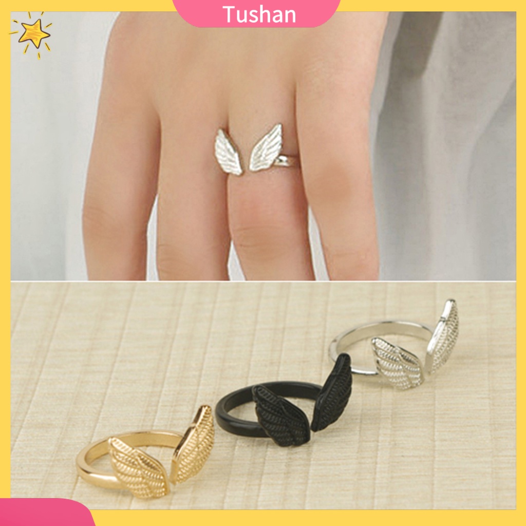 Nhẫn hở hình cánh thiên thần xinh xắn