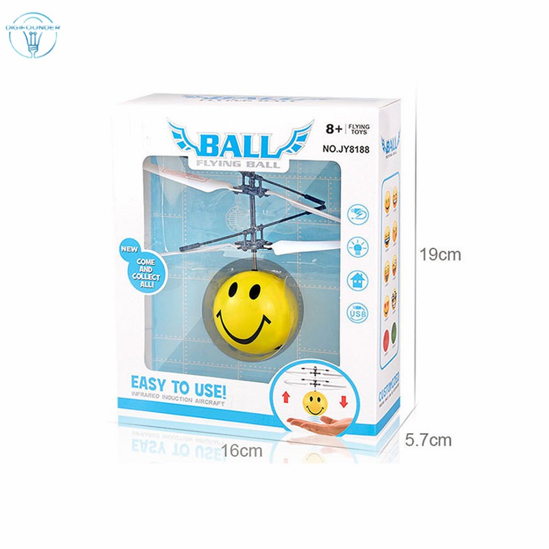 Máy Bay Trực Thăng Đồ Chơi Hình Mặt Cười Ngộ Nghĩnh Cho Bé
