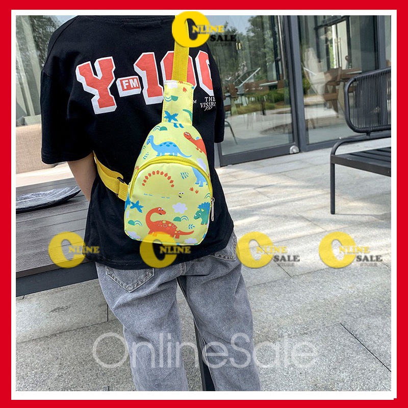 Túi đeo vai tréo thời trang trẻ em balo đi chơi du lịch cho bé trai bé gái từ 2 3 4 5 tuổi