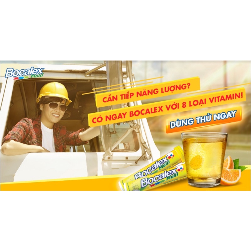 ✅ Sủi Bocalex Multi giúp bổ sung vitamin, tăng sức đề kháng cho cơ thể