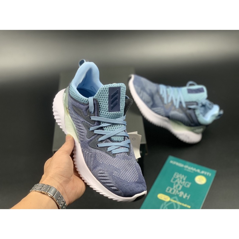 Giày thể thao/ Sneaker Alphabounce xám xanh (Full box)