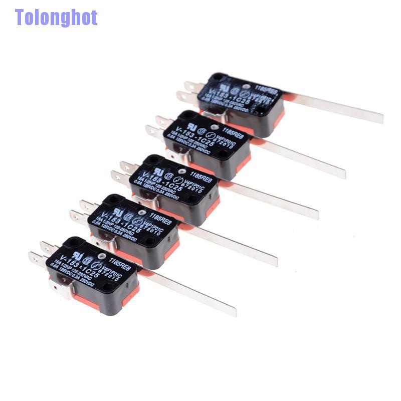 Bộ 5 Công Tắc Giới Hạn Micro Cơ Bản V-153-1C25