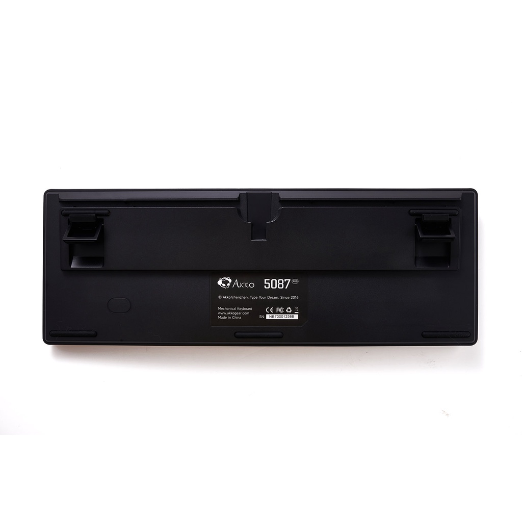 Bàn phím AKKO 5087 RGB ASA – Black / White