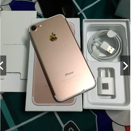 Điện thoại Iphone 7 32/128Gb màu đen/ vàng/ hồng chính hãng fullbox đẹp 99%