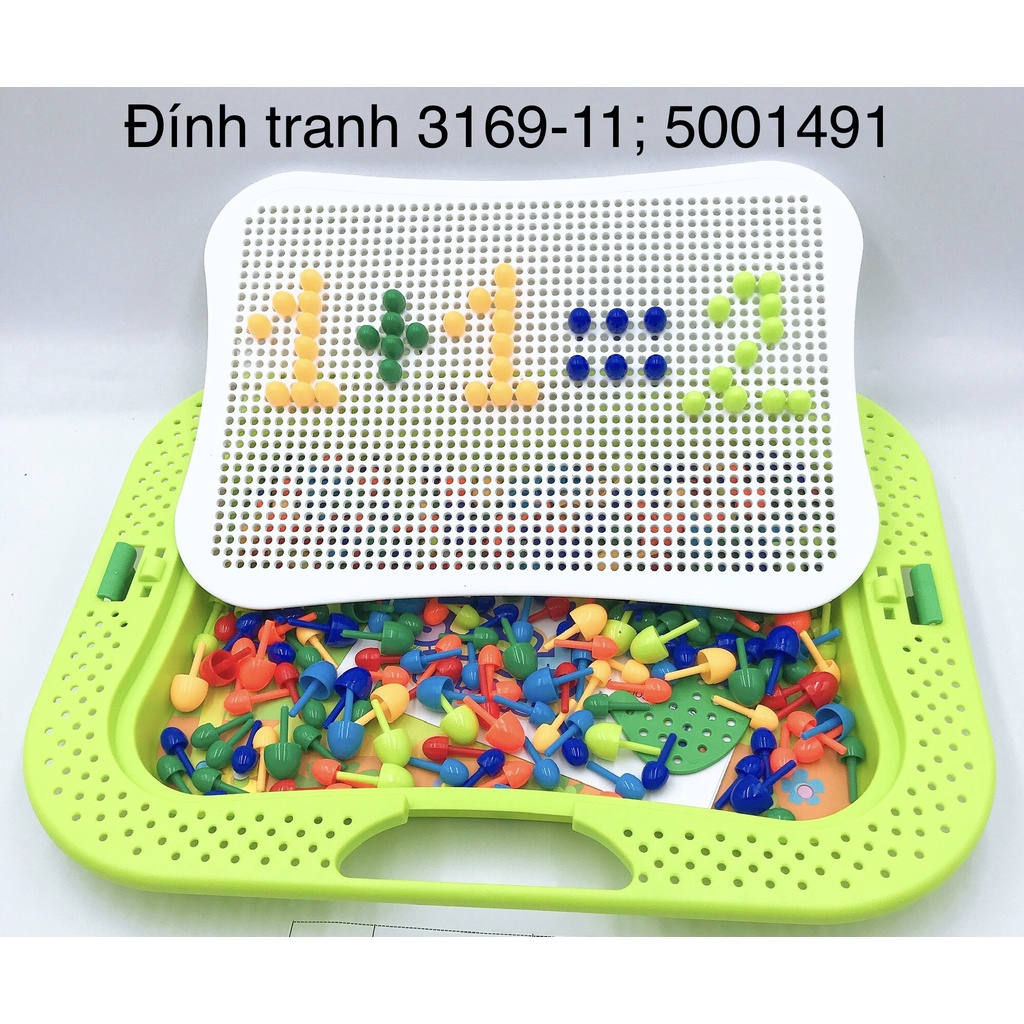 Đồ chơi giáo dục sớm đính tranh