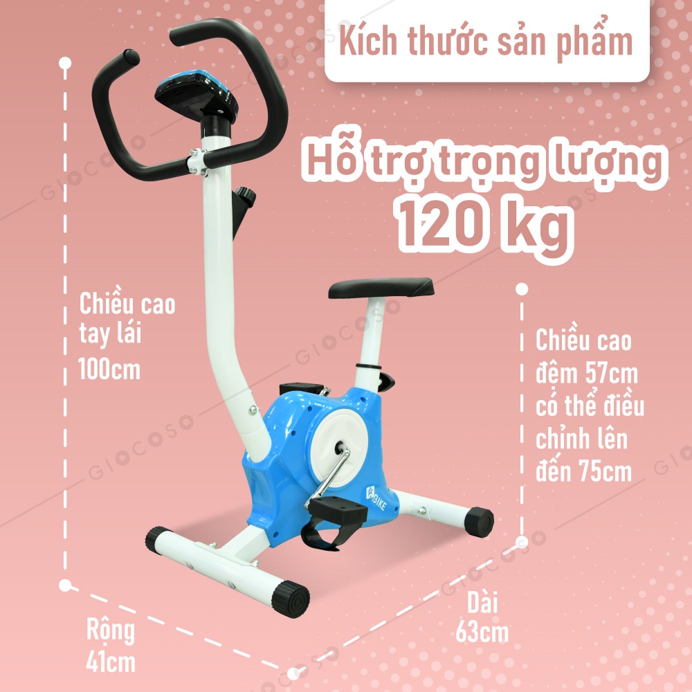 CHAIR-Xe đạp tập thể dục trong nhà mẫu YS02 RED mới 2022