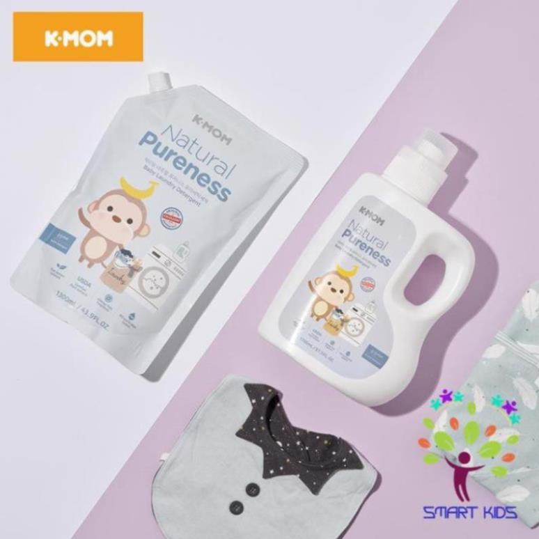 Nước giặt Kmom Hàn Quốc chính hãng hữu cơ không độc hại cho bé yêu