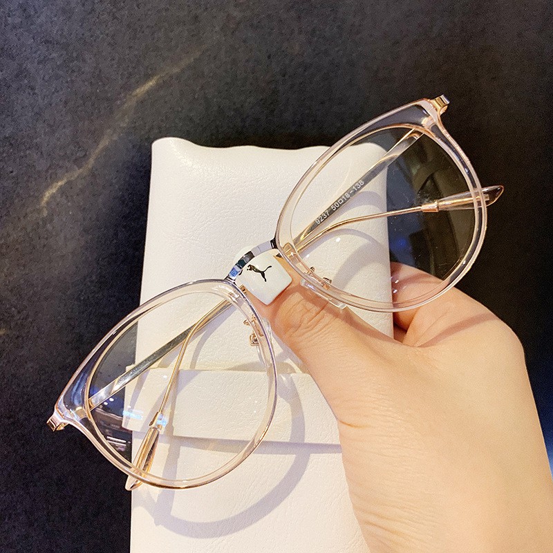 Mắt kính nữ Eyes Light T9928 gọng kính cận kim loại mắt tròn cao cấp nhiều màu