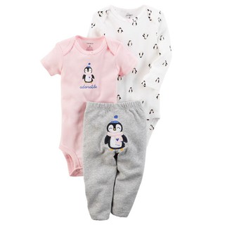 SET 3 MÓN BODYSUIT QUẦN BÉ GÁI CARTER