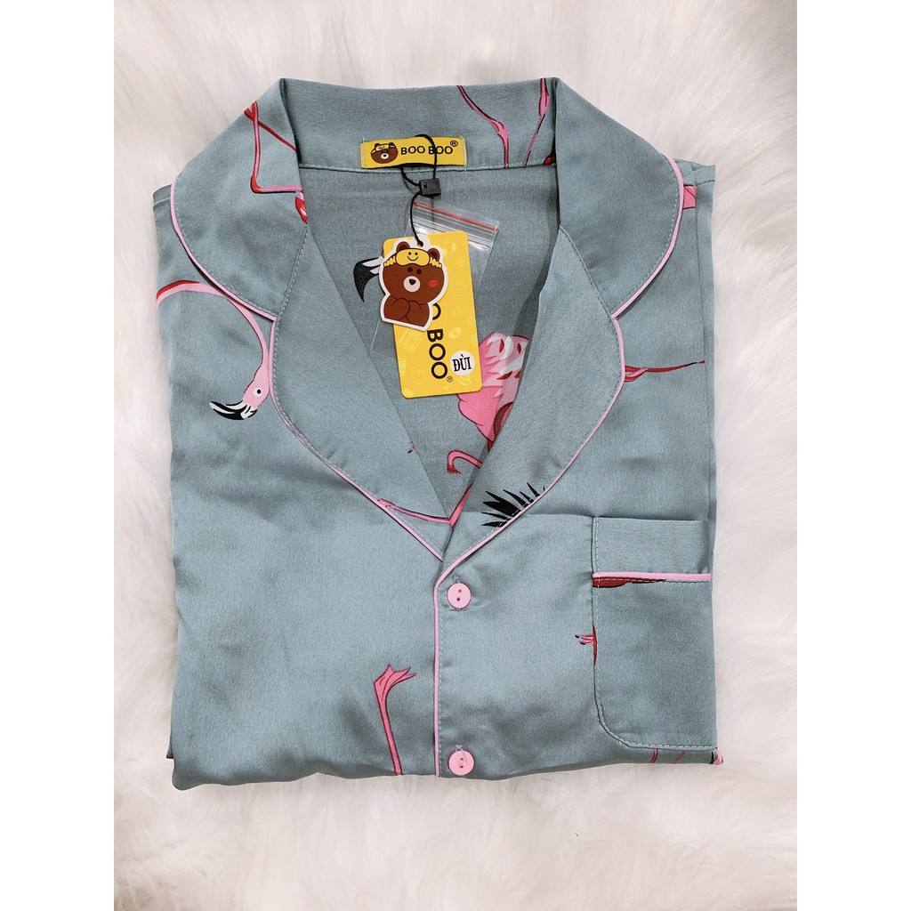 Đồ bộ satin đùi form 40-60kg