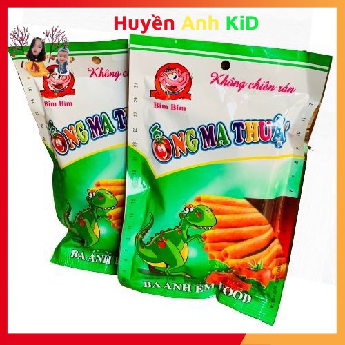 10 Gói Bim Bim Snack Ống Ma Thuật Ba Anh Em Food Đồ Ăn Vặt Cổng Trường Giòn Ngon Giá Rẻ Tuyệt Vời