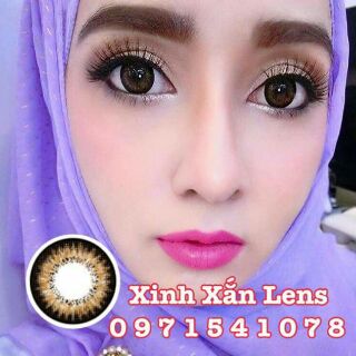 Lens thời trang nâu tự nhiên