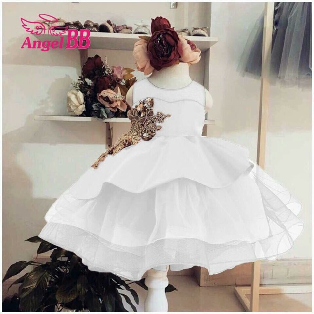 Freeship 99k toàn quốc_,Đầm công chúa Pelum hoa eo 3D cực sang trọng, quý phái