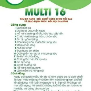 KEM TRỊ RẠN MULTI16