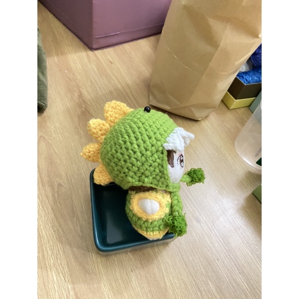 Quần áo búp bê đan len mẫu 10cm