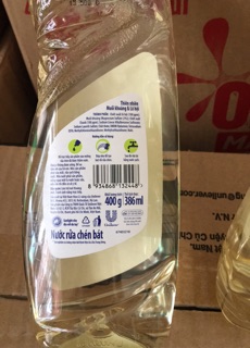 Nước Rửa Chén Sunlight Thiên Nhiên chai 400g