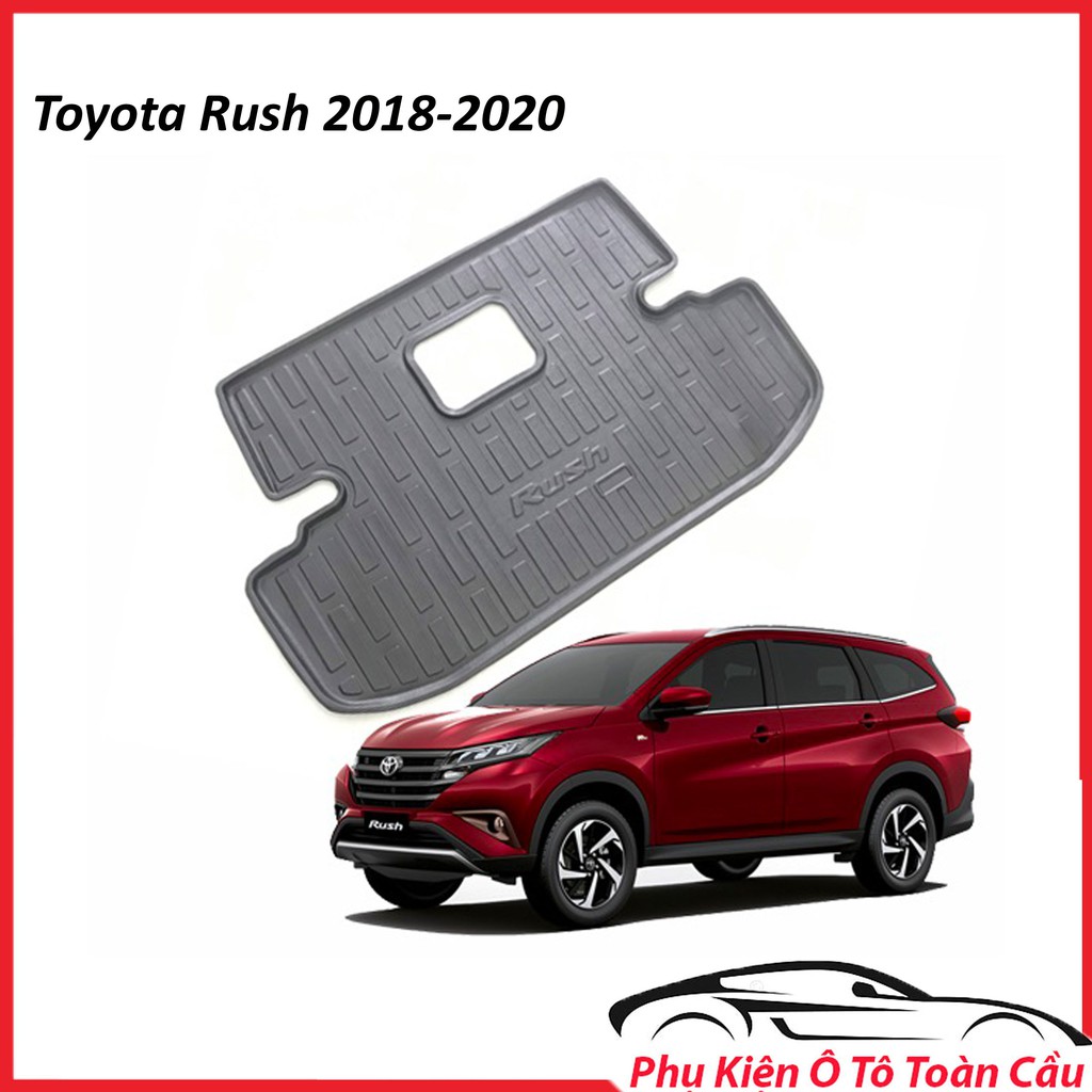 Lót Cốp Nhựa Cao Cấp Xe Toyota Rush 2018-2020, Khay Lót Hành Lý Rush