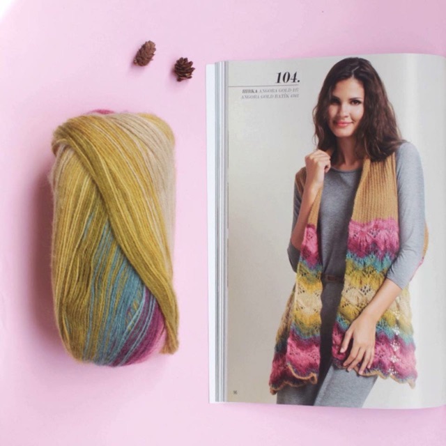 LEN ALIZE ANGORA GOLD BATIK