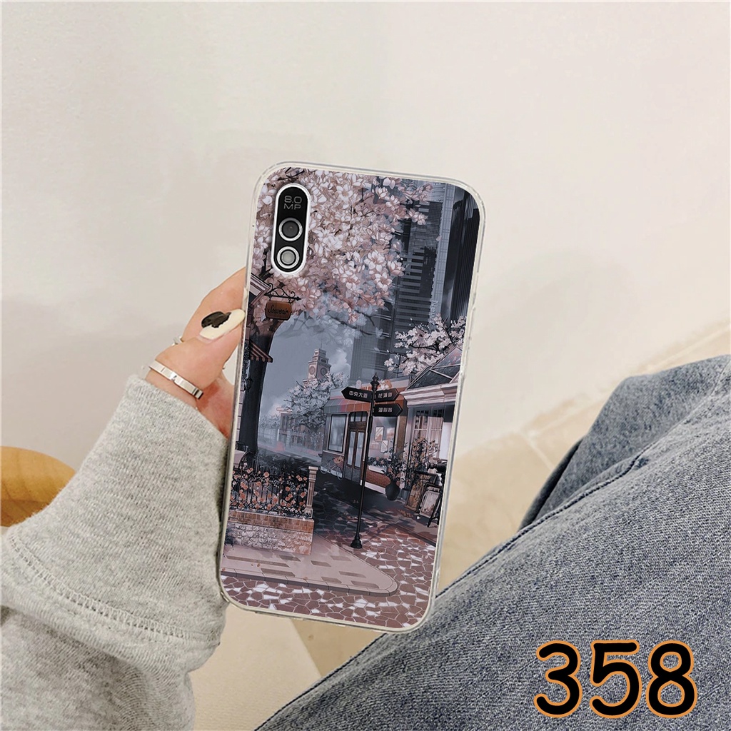 Ốp Lưng Vsmart Bee 3 - Vsmart Bee in hình Phong cảnh ban đêm - Chất liệu Silicon cao cấp bảo vệ máy