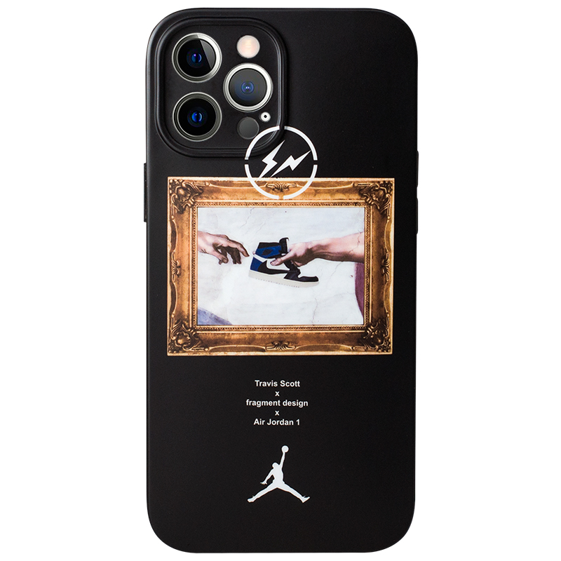 Ốp điện thoại nhựa mềm in logo AJ phong cách cặp đôi cho iPhone12 mini 11 PRO MAX 7/8plus SE2020 X/XS XR XSMAX | BigBuy360 - bigbuy360.vn
