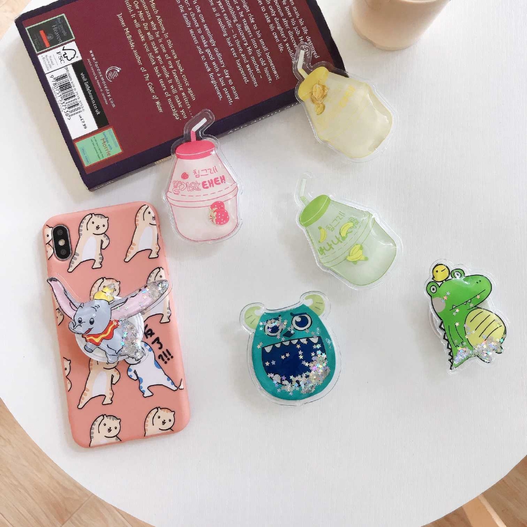 Giá đỡ điện thoại hình trái dâu tây xinh xắn