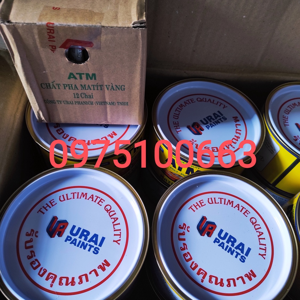 Bột trét Matit ATM 1kg-Matit vàng ATM-Bột tréc matic-matit vàng
