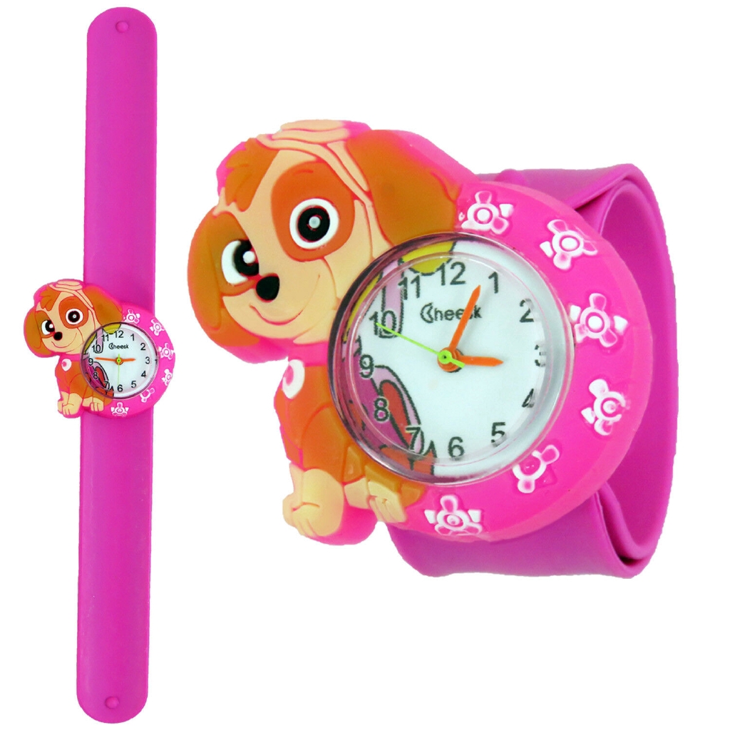 Snap / Slap soft silicone strap 3D Watch for Kids