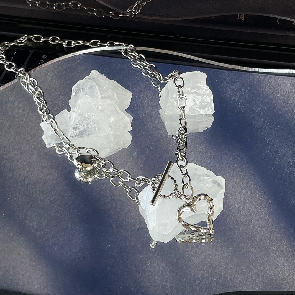 Vòng cổ Hình Trái Tim Phong Cách Âu Mỹ Thời Trang Cho Nữ