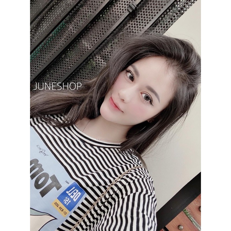 VNU110 - VÁY NỮ SUÔNG ĐEN KẺ TOM VỊT | BigBuy360 - bigbuy360.vn