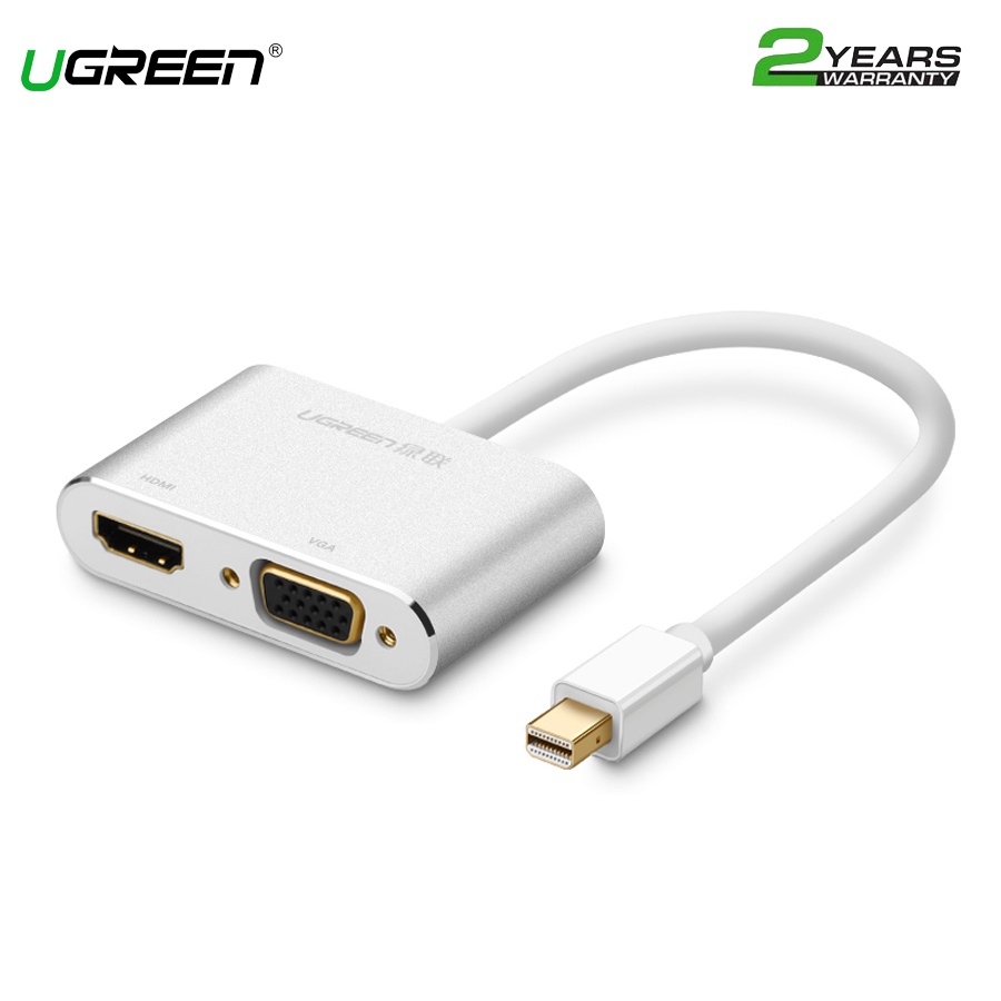 Cổng Chuyển Đổi Mini DisplayPort Sang HDMI/VGA Ugreen 20421