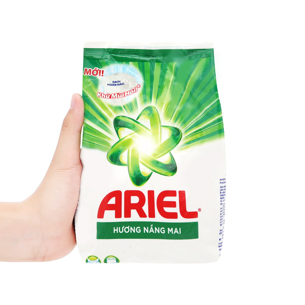Bột giặt Ariel hương nắng mai (gói 720g)