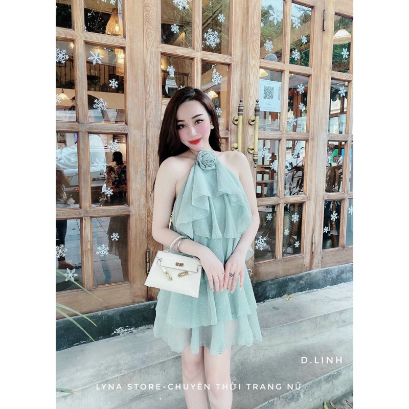 [ Hàng Chuẩn ] Váy Voan tơ tầng 💕 kèm hoa siêu xinh ( kèm ảnh thật) | BigBuy360 - bigbuy360.vn