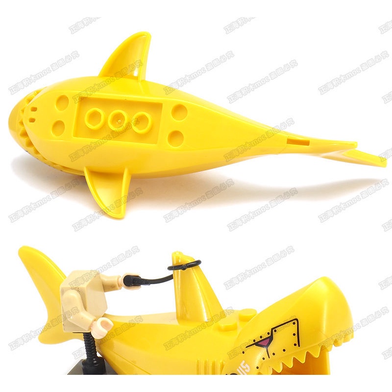 Bộ Đồ Chơi Lắp Ráp Lego Hình Cá Mập Độc Đáo