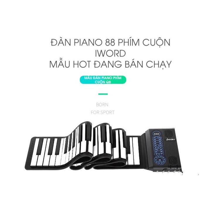 Piano Phím Cuộn xếp gọn - hàng cao cấp