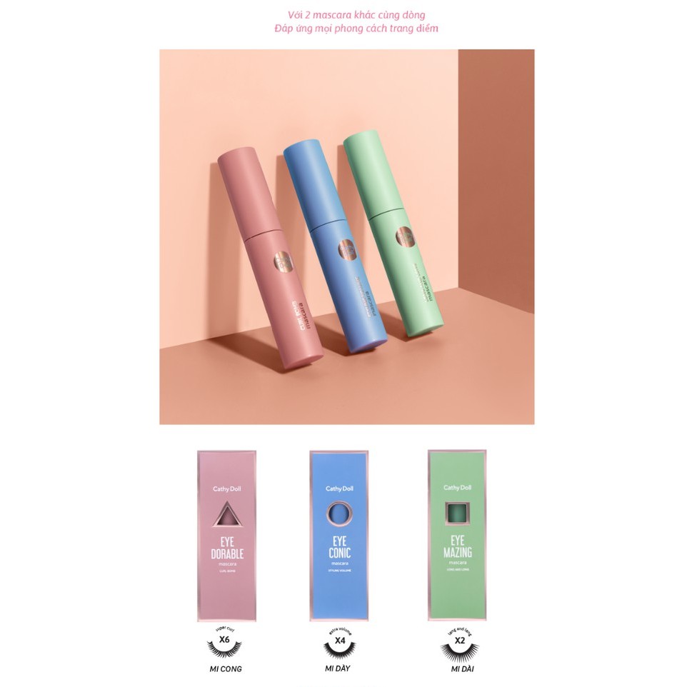 Mascara dài mi Cathy Doll Eye Mazing Mascara 9g | BigBuy360 - bigbuy360.vn