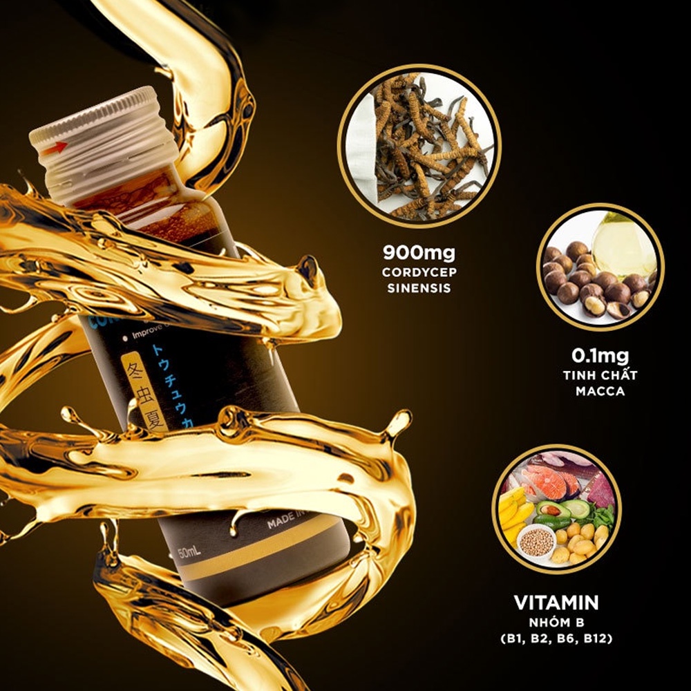 Nước uống đông trùng hạ thảo Fine Japan Cordyceps Plus