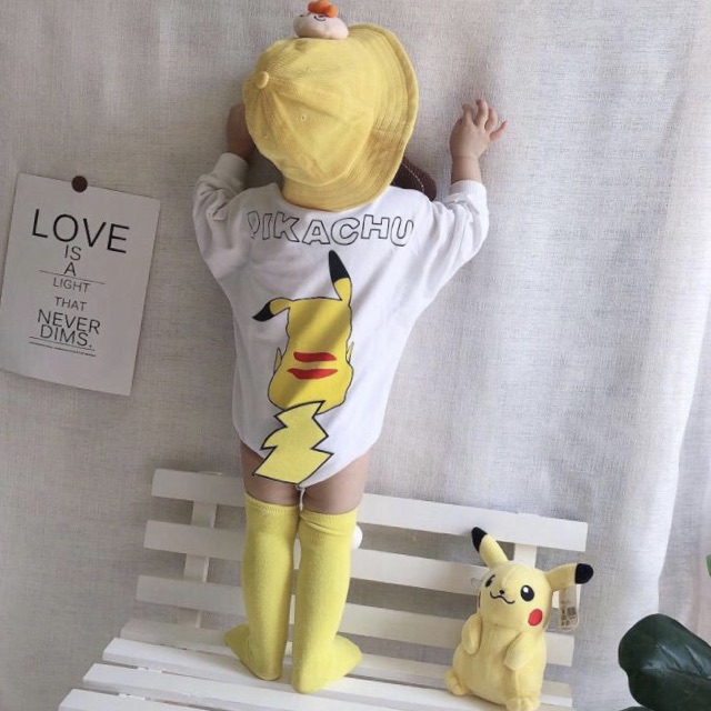 [Order] BỘ ÁO LIỀN QUẦN PIKACHU CUTE CHO BÉ TRAI/GÁI