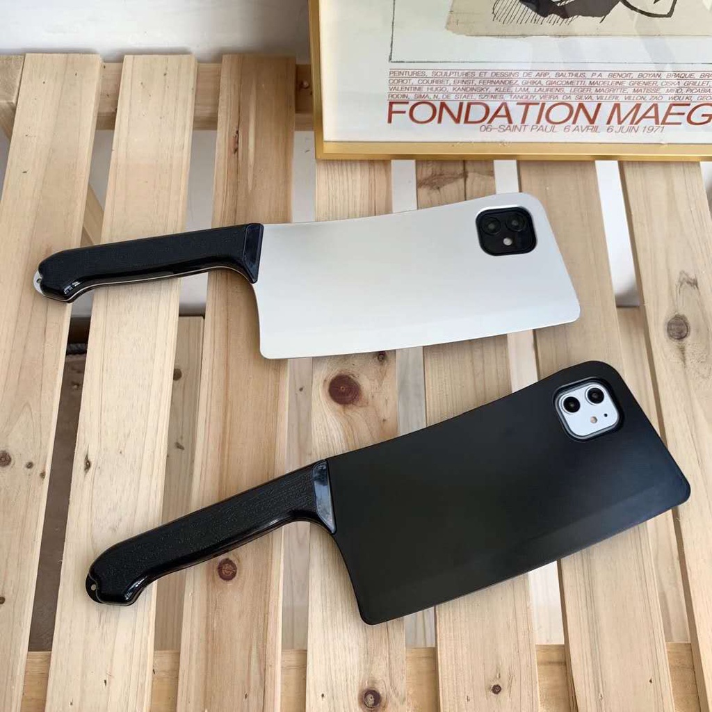 Ốp Điện Thoại Silicon Mềm Hình Dao Nhà Bếp 3D Cho Oppo A9 2020 A11 A7 A5s F11 F9 F5 F3 A83 A79 A73 Reno 2Z 2F Realme C3 C2 C1