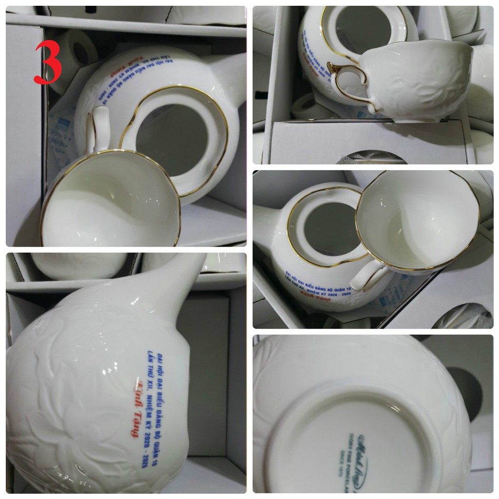 Vài bộ ấm trà hàng tham dự sự kiện mới 100%