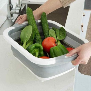 Chậu gấp gọn đa năng kèm thớt thiết kế đa năng, tiện lợi giúp tiết kiệm không gian bếp nhà bạn SP20691234